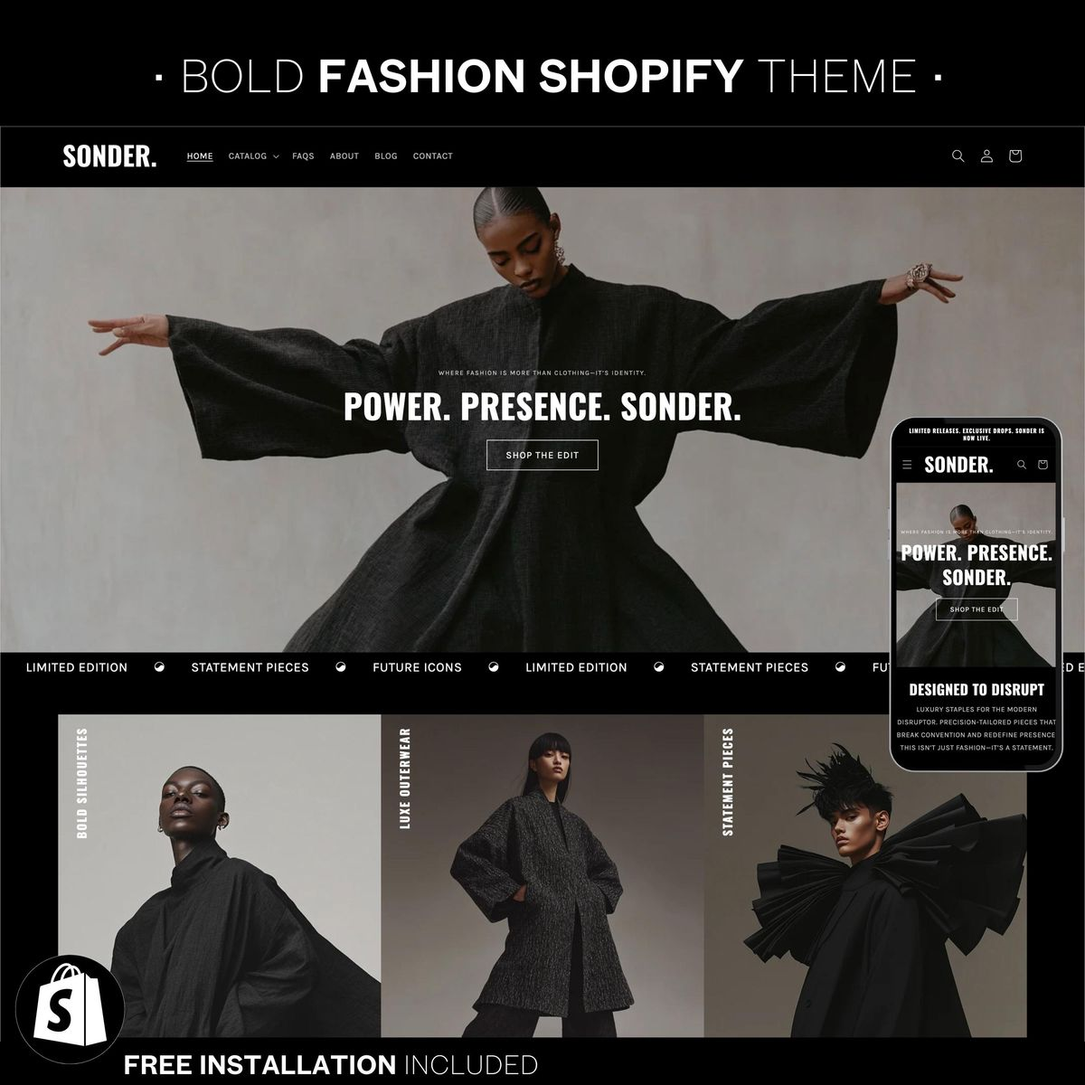 Shopify Store for Fashion Brand